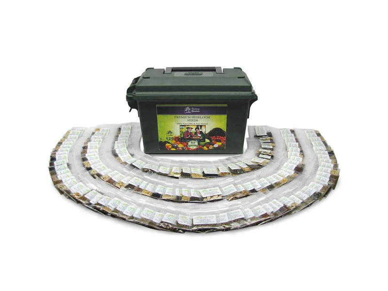 Garden Seeds Vegetable Variety Pack for Planting - Grow 125 Varieties of Heir... Garden Plants