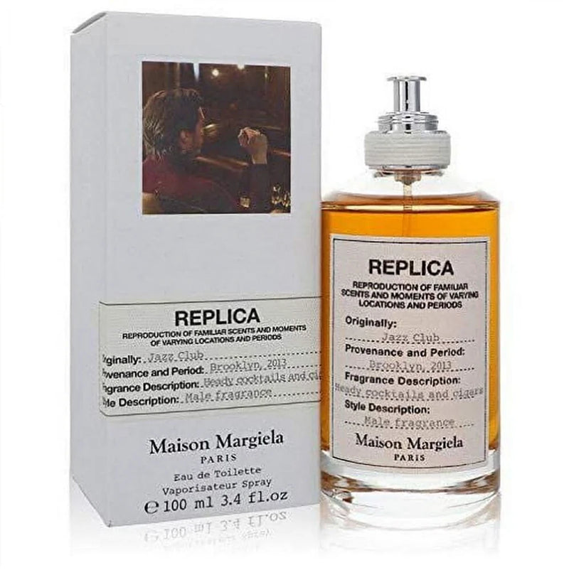 Replica Jazz Club by Maison Margiela Eau De Toilette 3.4oz New In Sealed Box EDT