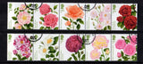 xx-GB 2026 - ROSES 2 STRIPS OF 5-VFU Roses