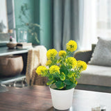 Fake Hydrangea Flower 13x13x17cm for For MINI Bonsai Display and Room Styling Hydrangea