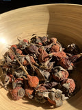 Dried Rosehips, Approx (7) Cosmetic Grade, Primative Organic Dried Flower