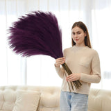 10 Pcs 39''/3.2FT Faux Pampas Grass Decor, Large Tall Fluffy Artificial Fake ... Pampas Grass