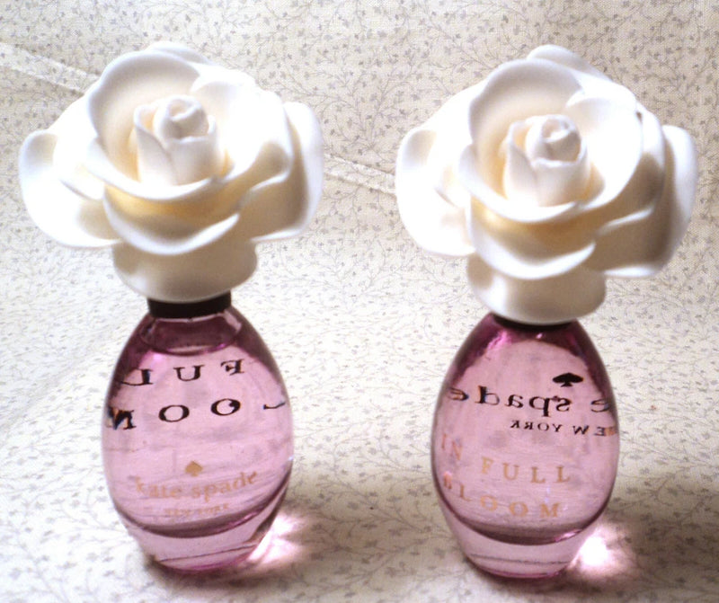 2 X Kate Spade In Full Bloom  Eau de Parfum Mini Splashes - .25 oz.ea. EDP