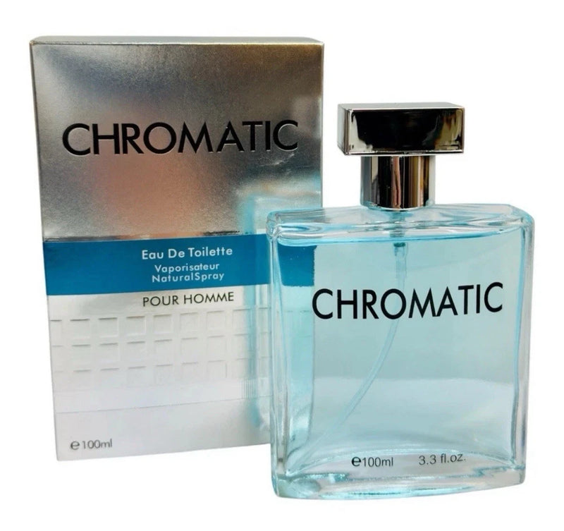 Chromatic by Royal Fragrance  3.3 Fl oz Eau De Toilette Spray for Men EDT