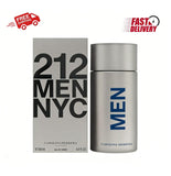 Carolina Herrera 212 Men NYC Eau De Toilette 100ml/ 3.4oz EDT Spray New In Box EDT