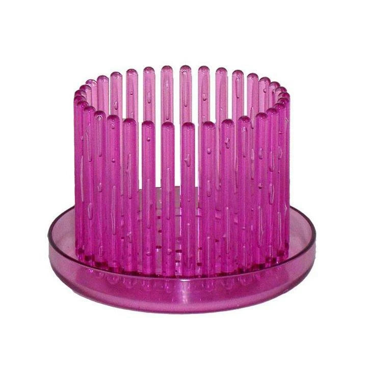 3.75" Rose Quartz Baby Orchitop Carousel Orchid Pot with Detachable Saucer,Brand New Orchids