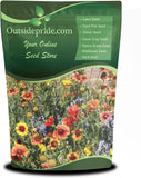 Outsidepride Dryland Wildflower Seed Mix - 1/4 lb. Colorful Blend of Drought Tol Flowering Plants