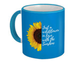 Gift Mug : Sunflower Wildflower Sunshine Flower Floral Yellow Decor Sunflower