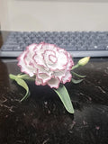 Lenox Garden Carnation Porcelain Floral Sculpture  1989 - EXCELLENT Carnation