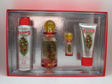 Ed Hardy VILLAIN by Christian Audigier for Women 4 Pc Set EDP