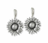 Sunflower Earrings Jewelry Sterling Silver Handmade Flower Earrings SF2-E Sunflower