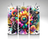 20 oz Sunflower Tumbler Sunflower