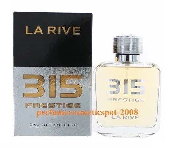 NIB 315 PRESTIGE by LA RIVE COLOGNE FOR MEN 3.3 OZ 100 ML EAU DE TOILETTE SPRAY EDT