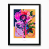 Ranunculus 3 Neon Flower Collage Po Framed Wall Art Poster Canvas Print Picture Ranunculus