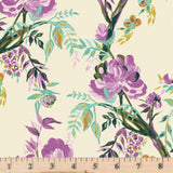 365 Fifth Avenue Betty Ann's Charm  AGF 85841 Cotton Fabric half yd cont cuts Flowering Plants
