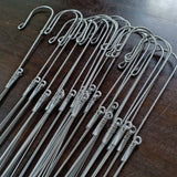 10 Hinging Wire Planter Hanger Garden Orchid Flower Ornamental Vanda 4 stand 30" Garden Plants