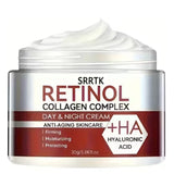 Retinol Collagen Anti-Aging Face Cream + Hyaluronic Acid Ð Day & Night 30g Bouquet