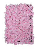 7 PCS Artificial Silk Flower Wall Panel Floral Backdrop Party Wedding Decoration Hydrangea