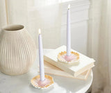 Lightscapes Set of 2 Flameless Tapers with Flower Holders Sunflower H247129 Sunflower