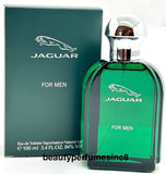 JAGUAR Green 3.4 oz EDT Perfume for Men New in Box EDT