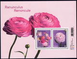 2023 Canada SC# 3372 Flowers - Ranunculus - Souvenir Sheet - M-NH Ranunculus