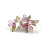 MICHAEL MICHAUD PINK HYDRANGEA STICK PIN 6251 BZ Hydrangea