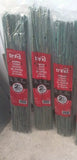 75 PACK BAMBOO PLANT STAKES GREEN GARDEN/ FLORAL  STICK SUPPORT 2 FOOT STURDY Garden Plants