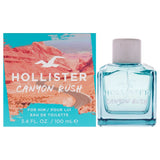 Hollister Canyon Rush by Hollister for Men - 3.4 oz EDT Spray EDT