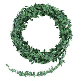 Green Vines Garland Silk Fake Leaves Fake Vine Leaf Hanging Plants Wedding Green Plant