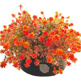 7 Piece Autumn Artificial Flowers Eucalyptus Camellia Daisy Home Decor Set Daisies