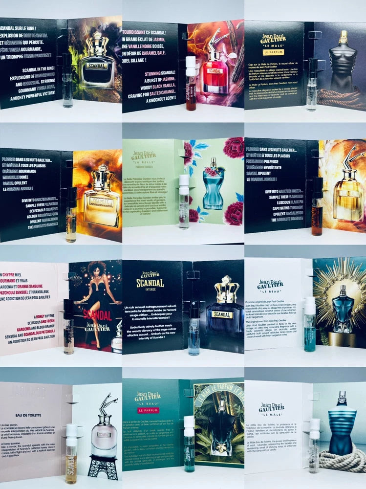 Jean Paul Gaultier Perfume Sample Spray Vials 1.5ml/0.05oz Choose Your Scent EDP