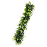 Artificial Hanging Plant Fake Flowers Vine Garland for Home Festival Party Decor Green Plant