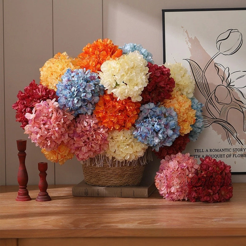 Artificial Flower Arrangement Event Decoration Layered Hydrangea Design Hydrangea