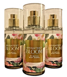 BRIGHTEST BLOOMS FRAGRANCE MIST  SPRAY  BATH & BODY WORKS TRAVEL SZ MINI SET X 3 Carnation