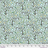Gingko Acrobat, Sky - Adam Trest, Quilt Fabric 100% Cotton By The Yard Flowering Plants