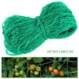 6'x9' Garden Plant Climbing Net Trellis Netting Mesh Support Fruits Veggie Bean Garden Plants
