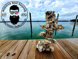 5lbs.Tower Blox Dry Shelf Rock Aragonite, Lightweight, Porous, Aquariums Live Anemone