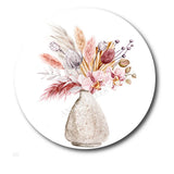BOHO Pampas Grass Flowers Vase Scrapbook Stickers Floral Envelope Seals Pampas Grass