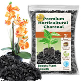 Horticultural Charcoal for Plants,1QT Premium Activated 1QT Orchids
