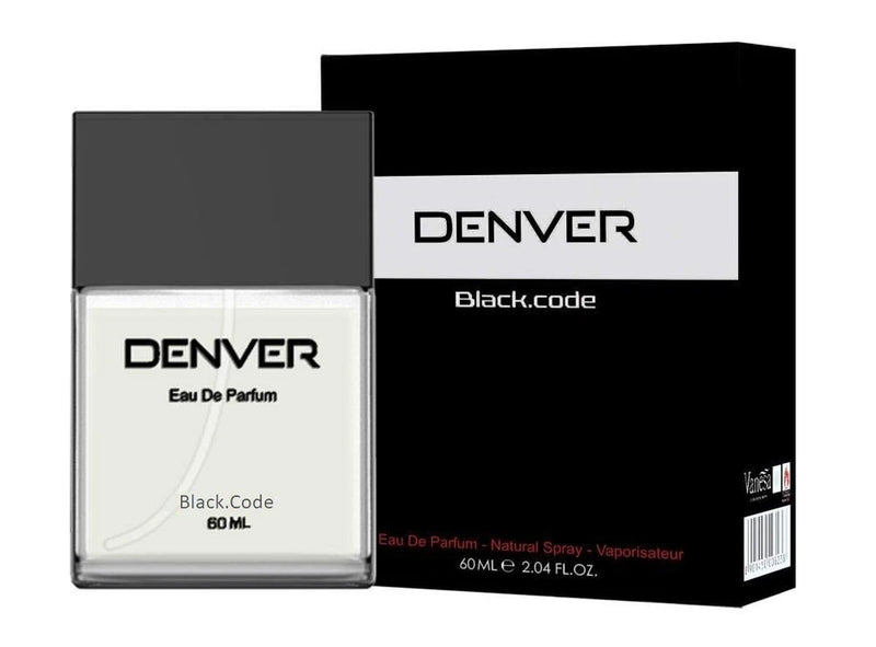 Denver Men Blackcode Lavender Prefume Spray 60Ml  FREE DELIVERY EDT