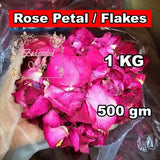 Rose Petals/Flakes Dried Wedding Flowers Dried 17oz /500g FREE SHIPPING Dried Flower