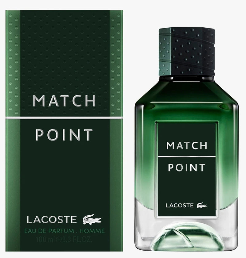 Match Point by Lacoste for Men 3.3oz Eau de Parfum Spray NEW 100% AUTHENTIC EDP