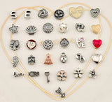 New Genuine Authentic Pandora Petite Floating Locket Charms - Mixed Variety Daisies