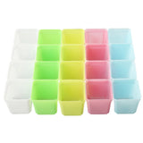 20pcs/set Blumentopf Flower Pot Farbmischung Garden Decor Gartendekoration Hot Garden Plants