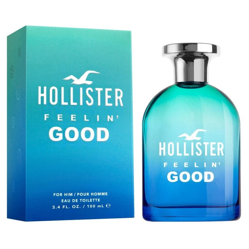 Hollister Feelin' Good For Him 3.4 oz / 100 ml Eau de Toilette EDT