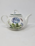 Portmeirion Botanic Garden Hydrangea Teapot With Lid Porcelain Made In Britain Hydrangea