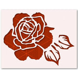 Rose Flower Stencil Reusable 10 Mil Mylar Floral Wall Art Decor Sunflower Sunflower