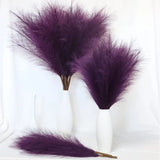 Purple Pampas Grass Decor Tall-Faux PampasGrass Small 30"-5 Stems Dried Pampa... Pampas Grass