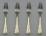 Royal Albert Stainless  OLD COUNTRY ROSES   Dinner Forks - Set of Four * Roses