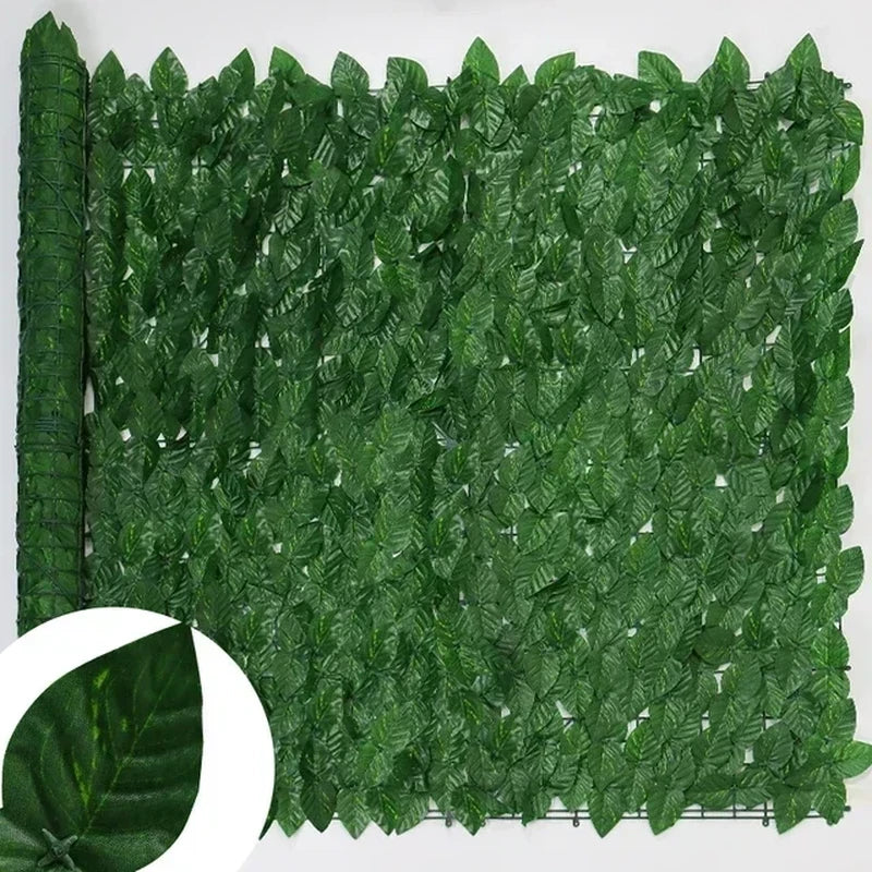 For Home Outdoor Garden Balcony Decoration Fake Plant Artificial Ivy Hedge Green Green Plant